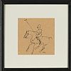 THE POLO MATCH by Brian Merry at Ross's Online Art Auctions
