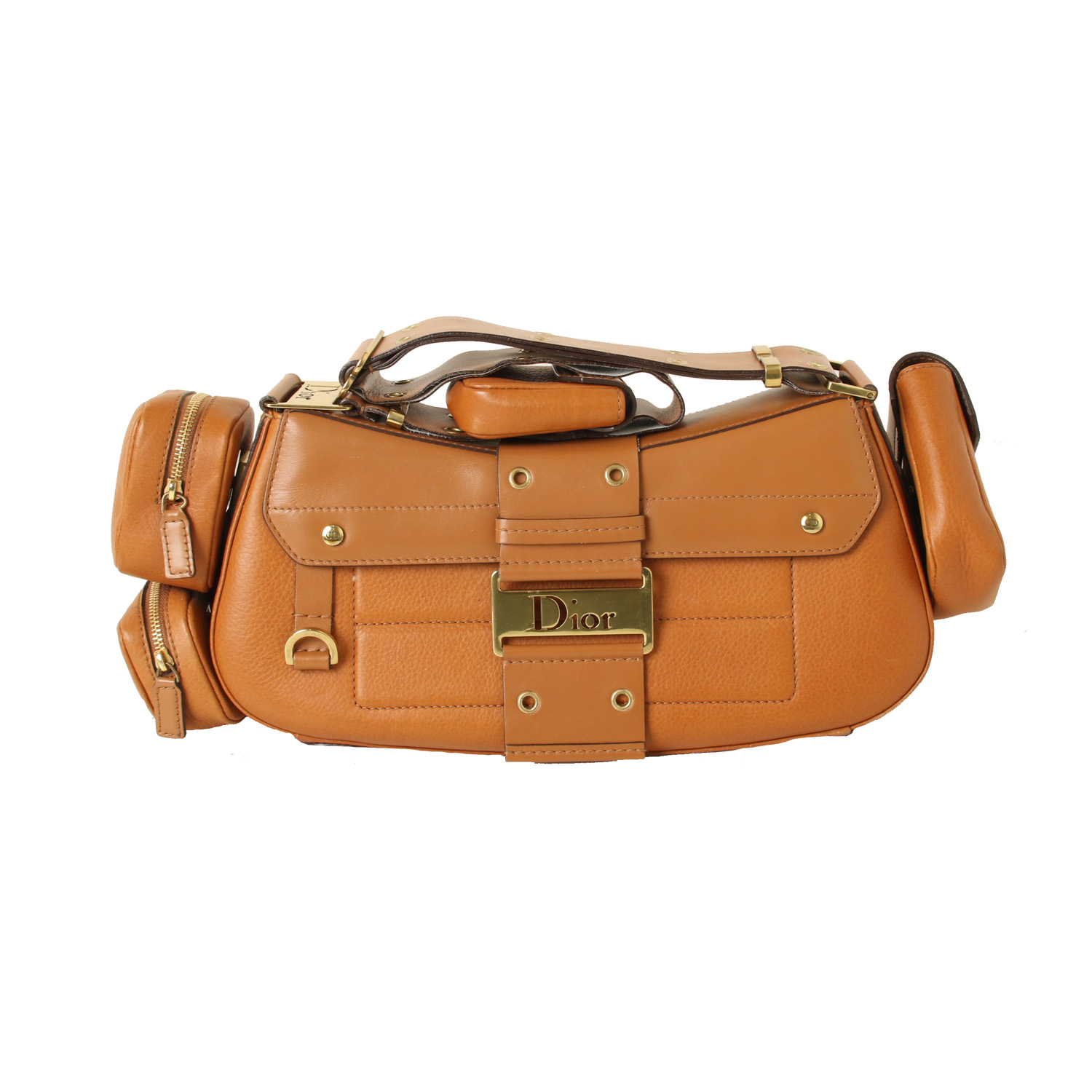 Sold at Auction: Christian Dior Bag, Christian Dior vintage brown