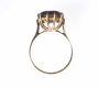 9CT GOLD & SMOKY QUARTZ RING at Ross's Online Art Auctions