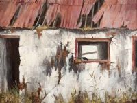 DERELICT FARM BUILDING by Tom Stephenson at Ross's Online Art Auctions