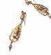 VICTORIAN YELLOW METAL DROP EARRINGS at Ross's Online Art Auctions