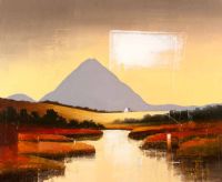 ERRIGAL, DONEGAL by Verner Finlay at Ross's Online Art Auctions