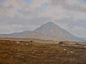 BOGLANDS NEAR ERRIGAL MOUNTAIN, DONEGAL by Manson Blair UWS at Ross's Online Art Auctions