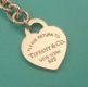TIFFANY & CO. SILVER ROUND LINK NECKLACE WITH 'RETURN TO TIFFANY & CO' HEART SHAPED TAG at Ross's Online Art Auctions