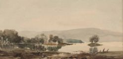 DOE CASTLE, CO. DONEGAL by Rowland Hill RUA at Ross's Online Art Auctions