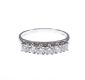 18 CT WHITE GOLD DIAMOND ETERNITY RING at Ross's Online Art Auctions