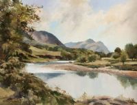 ERIFF RIVER, CO. MAYO by A.D. Johnston at Ross's Online Art Auctions