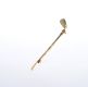 9 CARAT GOLD GOLF CLUB BAR BROOCH WITH SEED PEARL at Ross's Online Art Auctions