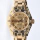 LADY'S 18 CARAT GOLD ROLEX PEARLMASTER OYSTER PERPETUAL DATEJUST WATCH at Ross's Online Art Auctions
