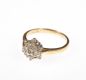 18 CARAT GOLD DIAMOND CLUSTER RING at Ross's Online Art Auctions