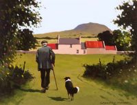 HEADING HOME, NEAR SLEMISH by Gregory Moore at Ross's Online Art Auctions