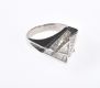 PLATINUM & DIAMOND CLUSTER RING at Ross's Online Art Auctions
