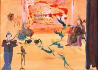 MUSIC PRACTICE by Amel Brahmi at Ross's Online Art Auctions