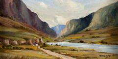 DONEGAL LAKE SCENES (PAIR) by Denis Thornton at Ross's Online Art Auctions