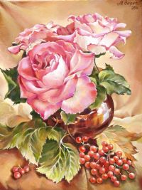 ROSES by Maria Gapen at Ross's Online Art Auctions