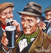 CHEERS by Roy Wallace at Ross's Online Art Auctions