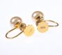PAIR OF 9 CARAT GOLD & PEARL SCREW CLIP EARRINGS at Ross's Online Art Auctions