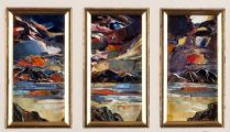 GORTIN BEACH, CONNEMARA by Douglas Hutton at Ross's Online Art Auctions