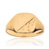 9CT GOLD SIGNET RING at Ross's Online Art Auctions