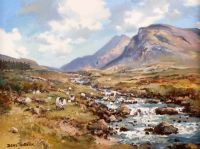 THE TRASSEY RIVER by Denis Thornton at Ross's Online Art Auctions