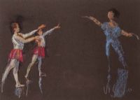 THREE DANCERS by Vittorio Cirefice at Ross's Online Art Auctions