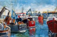 PORTAVOGIE by Dennis Orme Shaw at Ross's Online Art Auctions