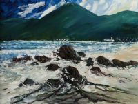 STRONG WAVES, TYRELLA by James G. Miles at Ross's Online Art Auctions