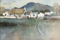 THATCHED HOMESTEAD by William McKibbin at Ross's Online Art Auctions