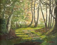 THROUGH THE WOODS by Dermot Gray at Ross's Online Art Auctions