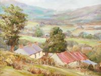 FARM LANDSCAPE by Vittorio Cirefice at Ross's Online Art Auctions