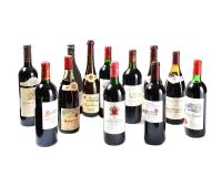 MIXED DOZEN QUALITY VINTAGE FRENCH WINE at Ross's Online Art Auctions