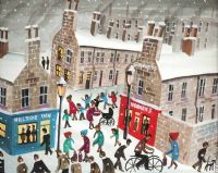 WINTER SCENE, NORMAN'S BAR by John Ormsby at Ross's Online Art Auctions