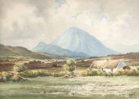 ERRIGAL, DONEGAL by George Farrell at Ross's Online Art Auctions