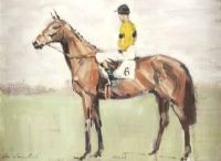 JOCKEY by Con Campbell at Ross's Online Art Auctions