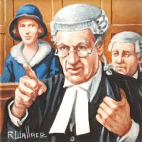 THE BARRISTER by Roy Wallace at Ross's Online Art Auctions