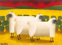 SHEEP by Graham Knuttel at Ross's Online Art Auctions