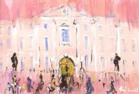 TRINITY COLLEGE, DUBLIN by Marie Carroll at Ross's Online Art Auctions