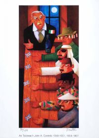TAOISEACH JOHN A. COSTELLO by Graham Knuttel at Ross's Online Art Auctions