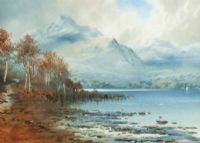AUTUMN LAKELANDS II by George Trevor at Ross's Online Art Auctions