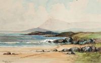 MUCKISH MOUNTAIN by Rowland Hill RUA at Ross's Online Art Auctions