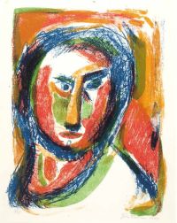 FACE STUDY by John Behan RHA at Ross's Online Art Auctions
