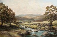 RIVER IN THE GLENS by J. Matthews at Ross's Online Art Auctions