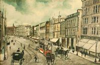 DONEGALL PLACE, BELFAST by John Whyte at Ross's Online Art Auctions