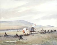 FOOT IN THE TURF by Bernadette Breen at Ross's Online Art Auctions