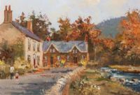 THE FAIRY GLEN, ROSTREVOR by Colin Gibson at Ross's Online Art Auctions