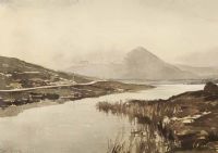 DONEGAL LOUGH by Theo J. Gracey RUA at Ross's Online Art Auctions