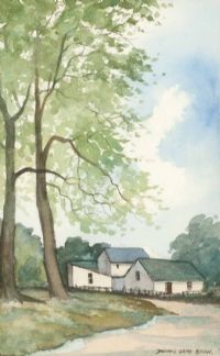 FARMSTEAD by Dennis Orme Shaw at Ross's Online Art Auctions