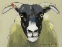 RAM'S HEAD by Con Campbell at Ross's Online Art Auctions