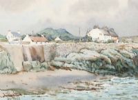 GREYSTONES COVE by Berthold Dunne at Ross's Online Art Auctions