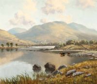 LOUGHANURE, DONEGAL by William Henry Burns at Ross's Online Art Auctions